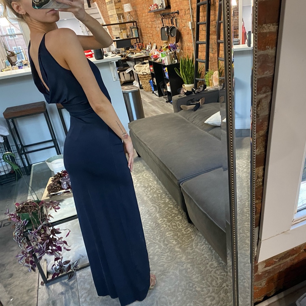 Hello Molly ‘Bullseye’ Slip Dress in Navy Blue, XS - NWT - Picture 2 of 11